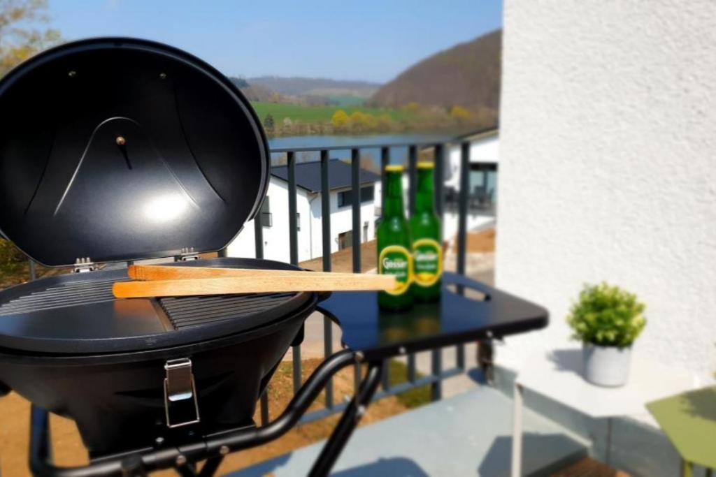Diemelblick Acht - Ferienhaus Fuer 6 Personen Mit Sauna, Garten Und Dachterrasse Mit Panoramablick ヘリングハウゼン エクステリア 写真