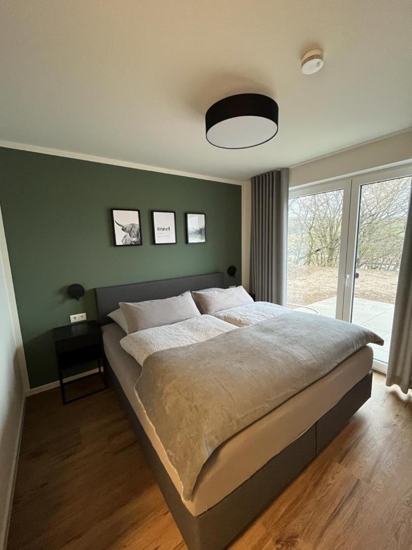 Diemelblick Acht - Ferienhaus Fuer 6 Personen Mit Sauna, Garten Und Dachterrasse Mit Panoramablick ヘリングハウゼン エクステリア 写真