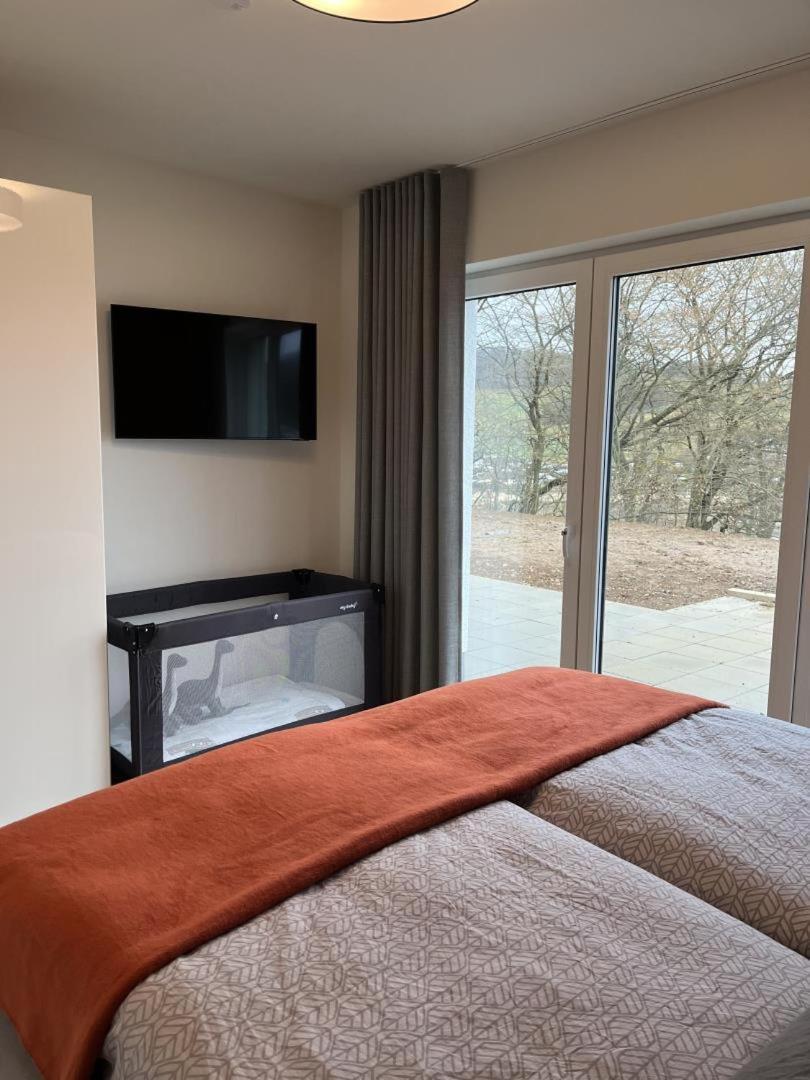 Diemelblick Acht - Ferienhaus Fuer 6 Personen Mit Sauna, Garten Und Dachterrasse Mit Panoramablick ヘリングハウゼン エクステリア 写真